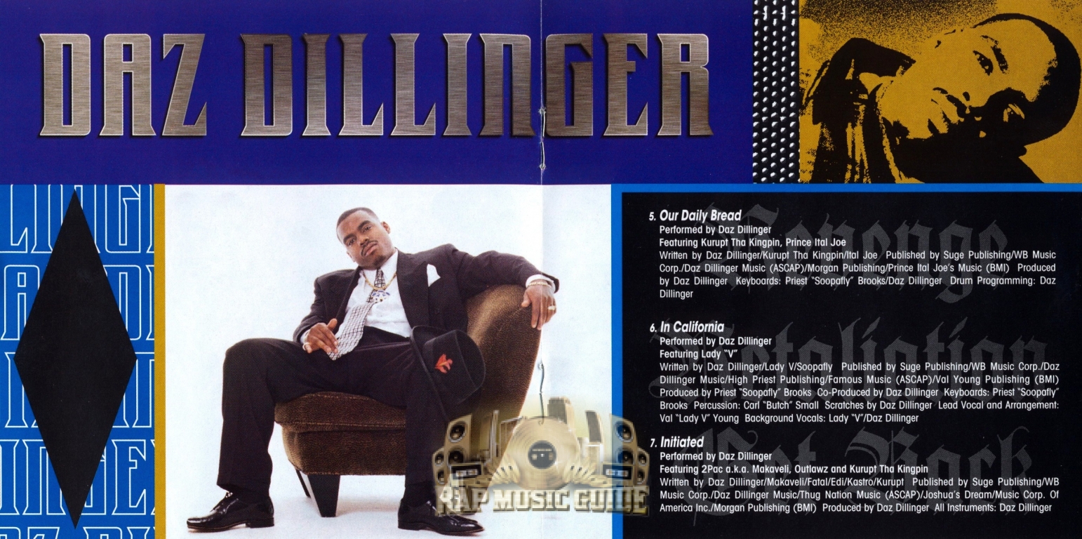 Daz Dillinger - Retaliation, Revenge And Get Back: 1st Press. CD